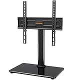 PERLEGEAR TV Standfuss TV Ständer Schwenkbar für 24-60 Flach & Curved...