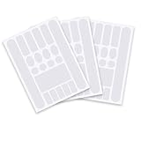 3 Stück Fahrrad Rahmen Schutz Carbon Aufkleber,Fahrrad...