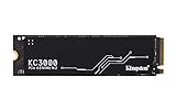 Kingston KC3000 PCIe 4.0 NVMe M.2 SSD - Hochleistungsspeicher für Desktop- und...