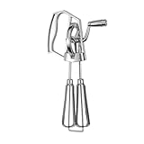 Mechanischer Handmixer Aus Edelstahl 420, Ohne Strom, Schneebesen Für Sahne Und...