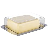 APS 63 Kühlschrank-Butterdose – hochwertiger Edelstahl Butter Behälter Made...