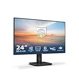 Philips 24E1N1100A - 24 Zoll Full HD Monitor, eingeb. Lautsprecher, 1 ms...