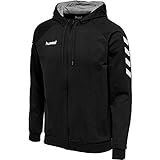 hummel Hmlgo Cotton Zip Hoodie Kapuzenpullover Herren Schwarz L