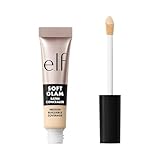 e.l.f. Soft Glam Satin Concealer, mittlere Deckkraft für Unreinheiten und...