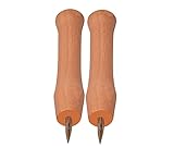 teemando® 2 X Marken Dosenlocher aus Holz, 11 cm lang