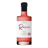 Rosenblüten-Sirup 350ml - Genüssle Rosensirup vom Bodensee - Rosen Sirup aus...