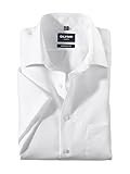 OLYMP Slim Hemd Halbarm m New Kent Kragen,Weiss, Gr.42