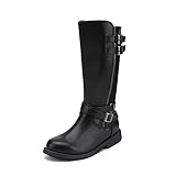 DREAM PAIRS Mädchen modische Reitstiefel Kinder Herbststiefel Boots hohe...