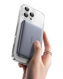 Baseus Picogo AM41 Power Bank, Ultra Slim 10000mAh Qi2 Magsafe Powerbank 15W...