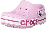 Crocs Bajaband Clog K Slipper Unisex Kinder, Ballerina Pink/Candy Pink, 30/31 EU