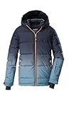 killtec Jungen Skijacke/Ski-Steppjacke mit Kapuze und Schneefang KSW 382 BYS SKI...