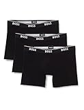 BOSS Herren Briefs 3p Co/EL Boxershorts, New - Black001, M EU