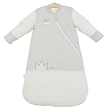 Chilsuessy Baby Schlafsack Winter mit abnembar Langarm Bio Baumwolle...
