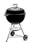 Weber Classic Kettle Holzkohlegrill, Ø 57cm Grillfäche, BBQ Grill mit...
