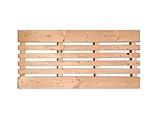 KARIBU Sauna Bodenrost | Massivem Fichteholz Natur | 100 x 46 cm | Hochwertiger...