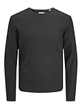 JACK & JONES Male Strickpullover Einfarbig Strickpullover