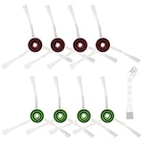 Ersatz Seitenbürsten für ECOVACS DEEBOT T20/T20e/X1/T10 Omni/T8/T9/N8/X1/T10...