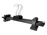 Hosenbügel Hosenspanner 10 Stück Kleiderbügel Kunststoff 40 cm | rutschfeste...