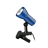 BRILONER - Schreibtischlampe mit Kabelschalter, schwenkbar, E14 Fassung, max. 40...