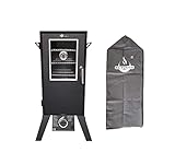 Gasgrill Portland W von EL Fuego® mit Sichtfenster + Abdeckhaube in Anthrazit,...