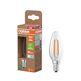 Osram Energy Class LED-Lampe in klassischer Minikerzenform, 3.8 W / 806 lm, EEK...