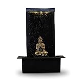 Zen Light Zen'Light Zenalität Wasserwand - Innenbrunnen mit gelbem LED -Spot -...