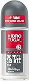 Hidrofugal MEN FORTE DOPPEL SCHUTZ Roll-on, Deo Roller mit starkem...