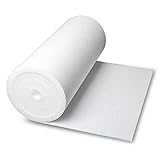 CLIMAPOR weiße Dämmtapete unkaschiert, 7,5 x 0,5 m x 4 mm, 4 Rollen (= 15 qm),...