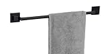 WENKO Badetuchstange Mod. Quadro stilvolle Edelstahl Handtuchstange 60 cm...
