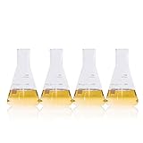 ULAB Scientific UEF1026 Erlenmeyerkolben aus Glas, schmal, 500 ml, 3,3...