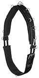 Equinate Longiergurt Conway mit Memory Foam Warmblut - 17 Ausbinderringe und 2...