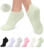 BLONGW Stoppersocken Damen, Yoga Socken Rutschfeste Socken für Pilates Barre...