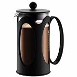 Bodum kenya Kaffeebereiter (French Press System, Permanent Edelstahl-Filter, 1,0...