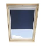 Dachfenster Verdunkelungsrollo kompatibel mit VELUX, Dunkelblau, für GGL M06,...