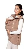 Viva la Mama - 3in1 Trageweste aus Fleece Zusatzweste für Tragejacken - RERIK -...