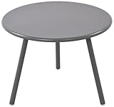 CLP Couchtisch Minot I Runder Loungetisch für draußen und drinnen I...