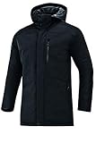 JAKO Herren Sonstige Jacke Winterparka, schwarz, M, 7206