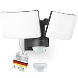 Oktaplex lighting LED Strahler mit Bewegungsmelder Außen Cali Dos Motion - IP65...