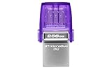 Kingston DataTraveler microDuo 3C USB-Stick 256GB USB Gen 3 Type-C und Type-A -...