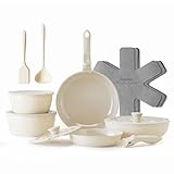 Redchef Topfsets Pfannenset 16-Teilig Antihaft-Keramik-Kochgeschirr-Set mit...