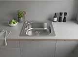 Edelstahl Einbauspüle & Spülbecken – moderne, langlebige Küchenspüle mit...