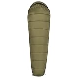 Highlander Trooper 250 Mumienschlafsack leicht & kompakt – 250g/m² Hohlfaser,...