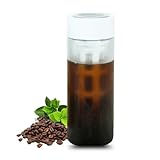 Ideal Swan Cold Brew Coffee Maker, 650ml Cold Brew Maker, Tragbare Cold Brew...