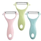 Sparschäler, 3 Stück Universalschäler Sparschäler, Schäler Gemüse...