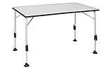 Berger Ivalo 2 Campingtisch 115x70cm | Klapptisch höhenverstellbar Alu Camping...