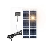 DEWIN Mini-Solarpanel, 10W Tragbares Polykristallines Solarpanel 12V Solarzellen...