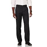 Amazon Essentials Herren Flatfront-Anzughose mit elastischem Bund in klassischer...