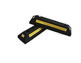 2 x SBS Radstopper 55 x 15 x 10 cm/Parkplatzbegrenzung /...