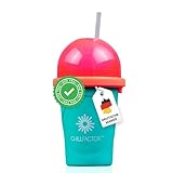 Magic Freez Slushy Maker – Tragbarer Slushy Becher aus Silikon mit 2-in-1...