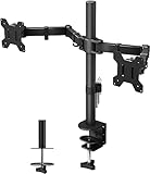 BONTEC Monitor Halterung 2 Monitore für 13-27 Zoll Flach & Curved Bildschirm,...